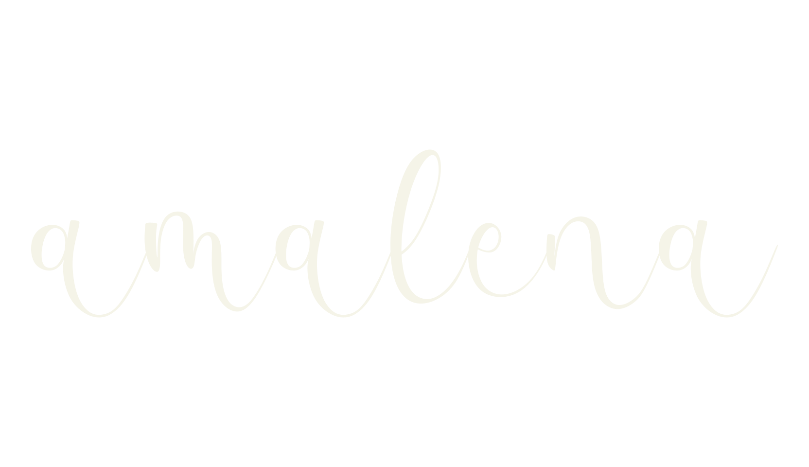 amalena, girly font preview