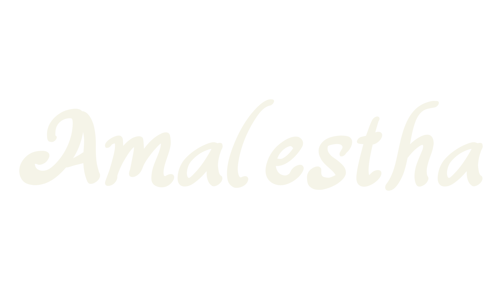 Amalestha, tattoo font preview