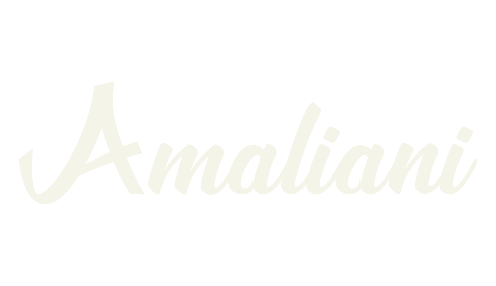 Amaliani, elegant font preview