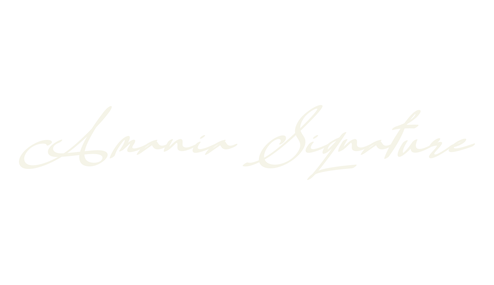 Amania Signature, signature font preview