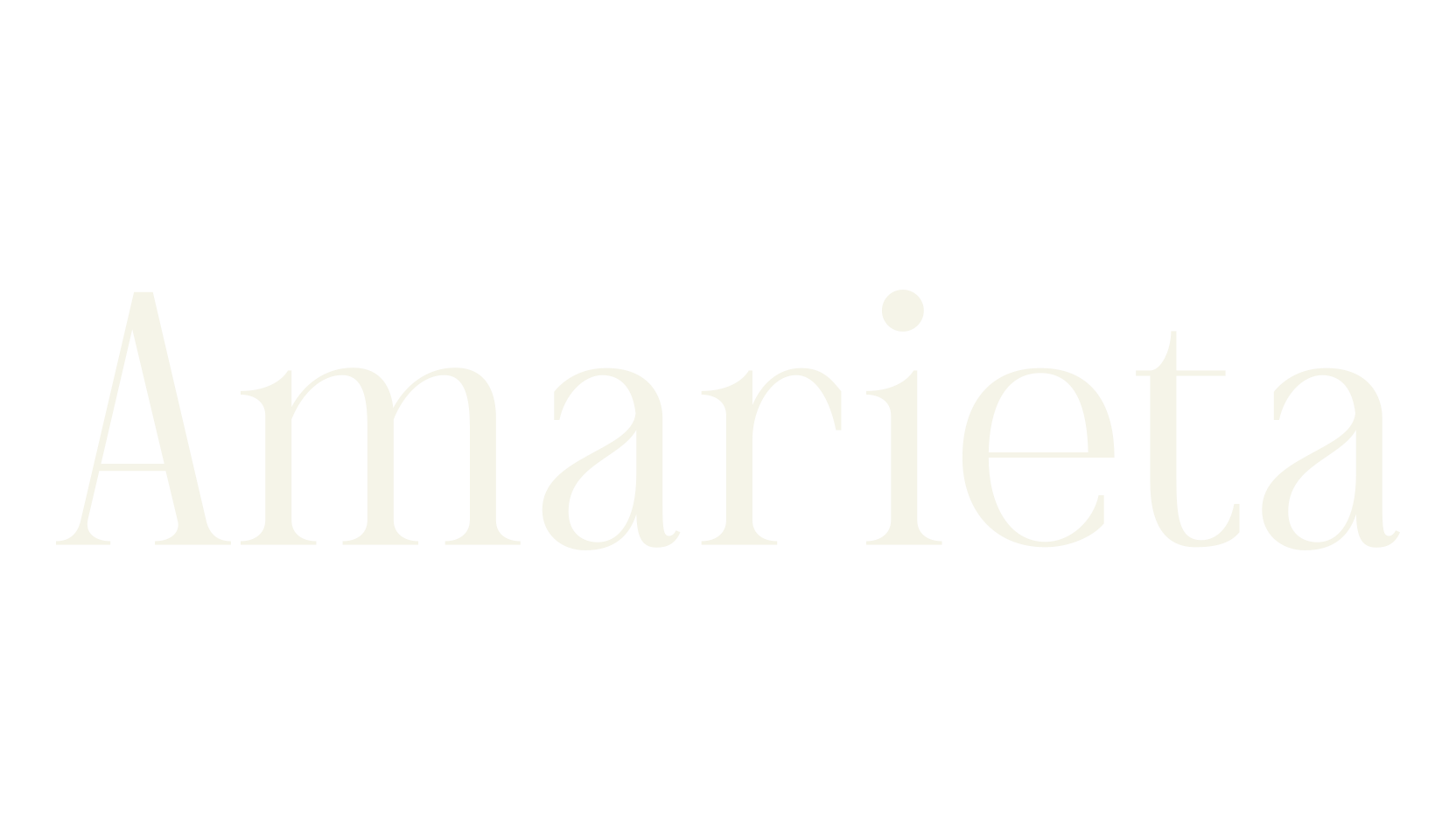Amarieta, fancy font preview