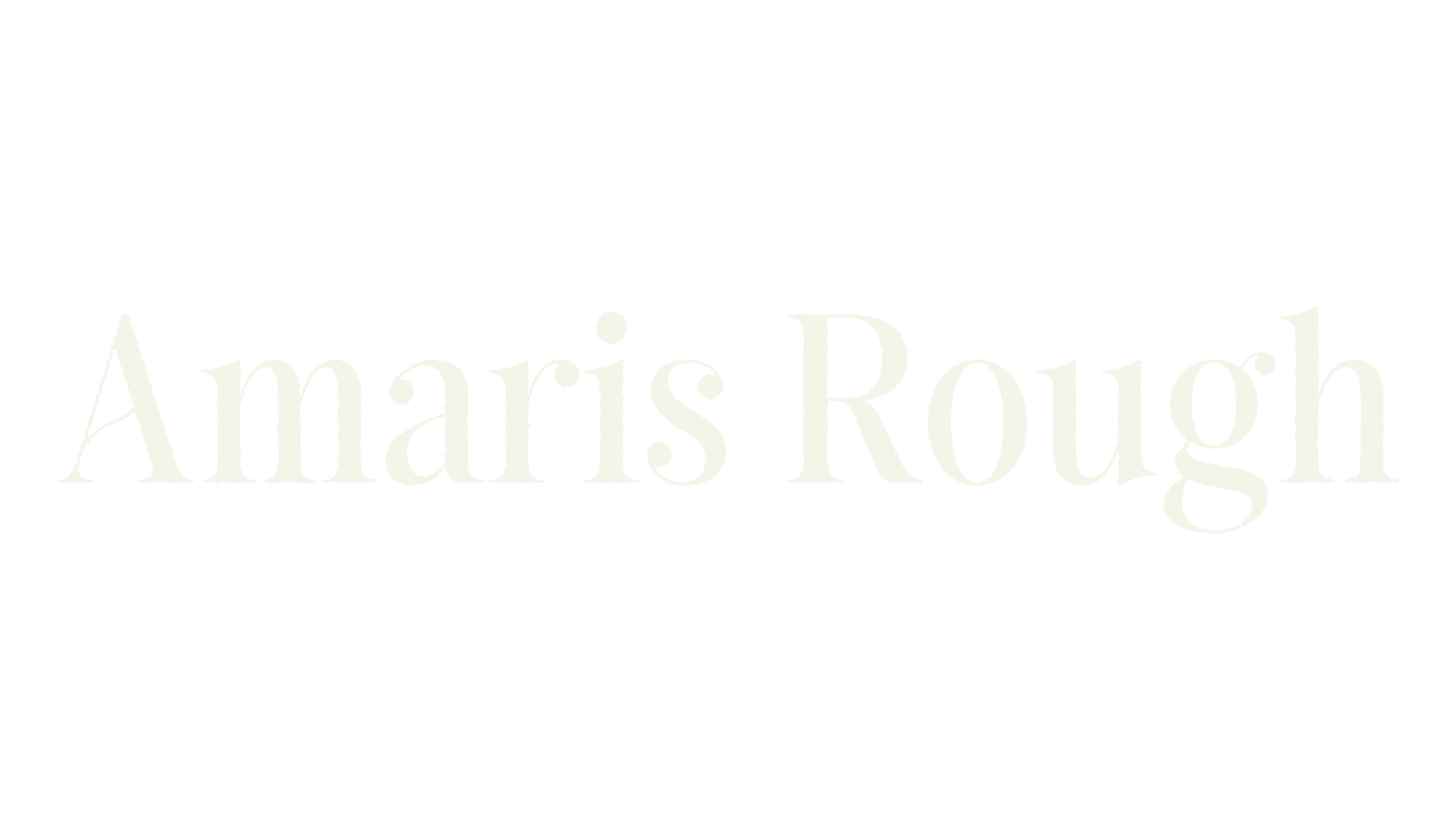 Amaris Rough, classic font preview