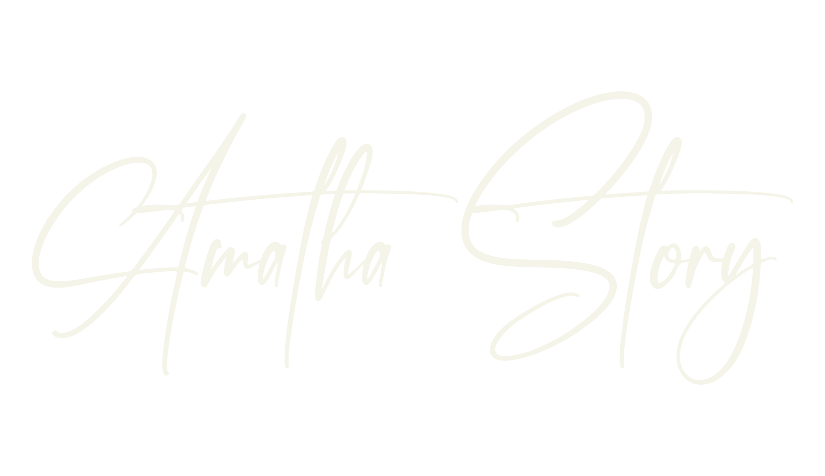 Amatha Story, script font preview