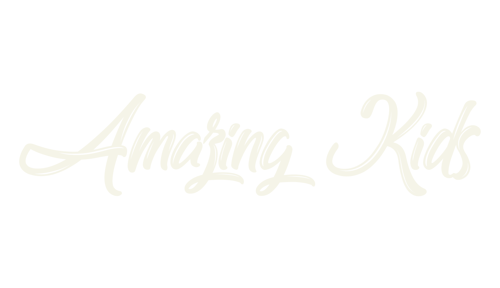 Amazing Kids, tattoo font preview