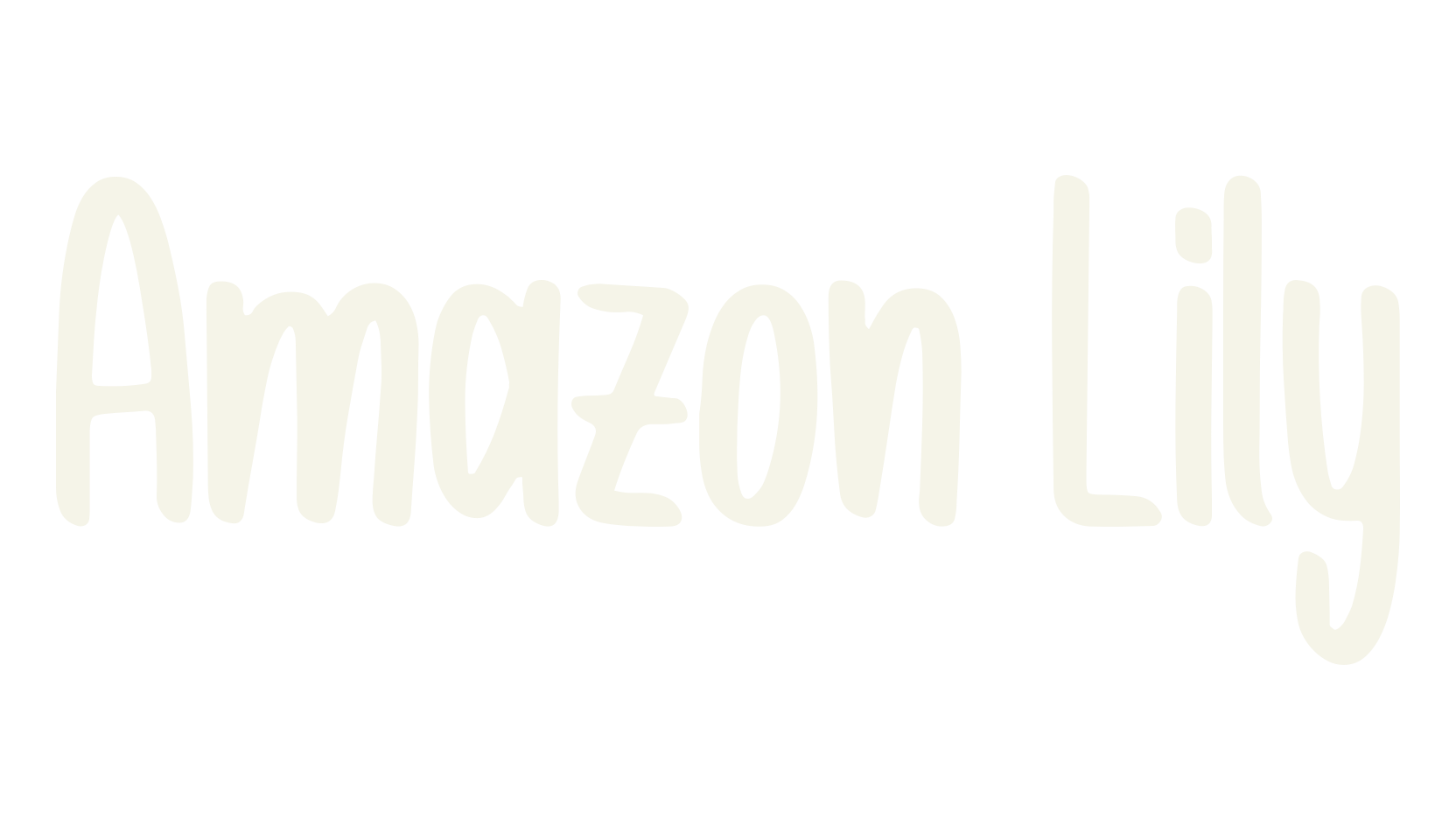 Amazon Lily, lettering font preview