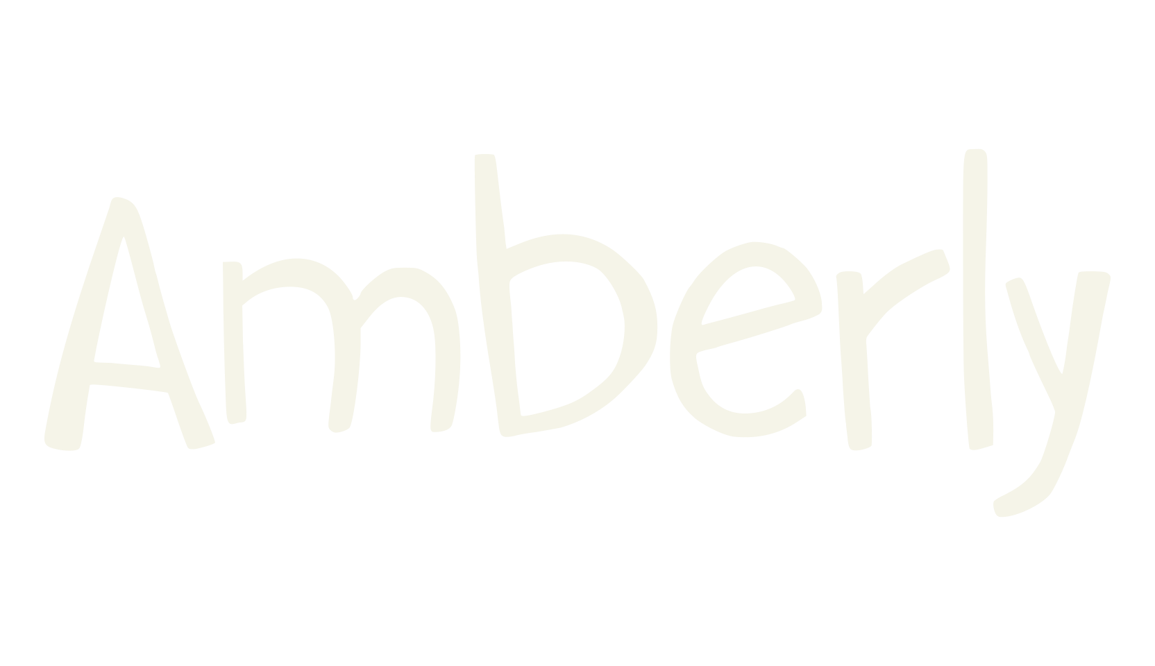 Amberly, cute font preview