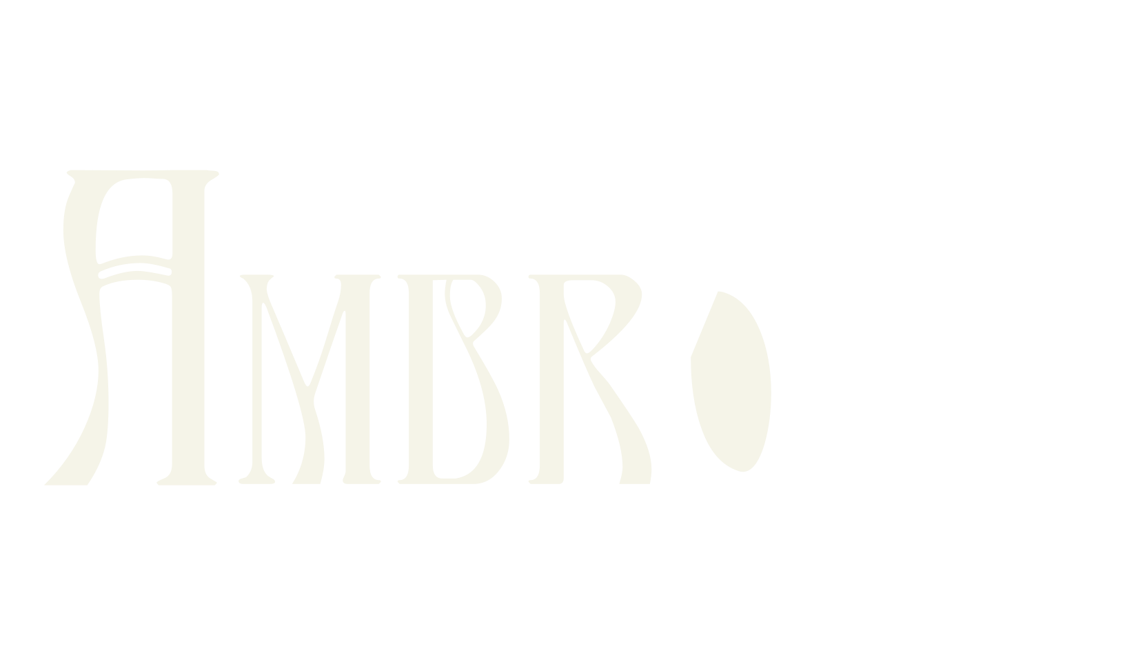 Ambrosia, display market font preview