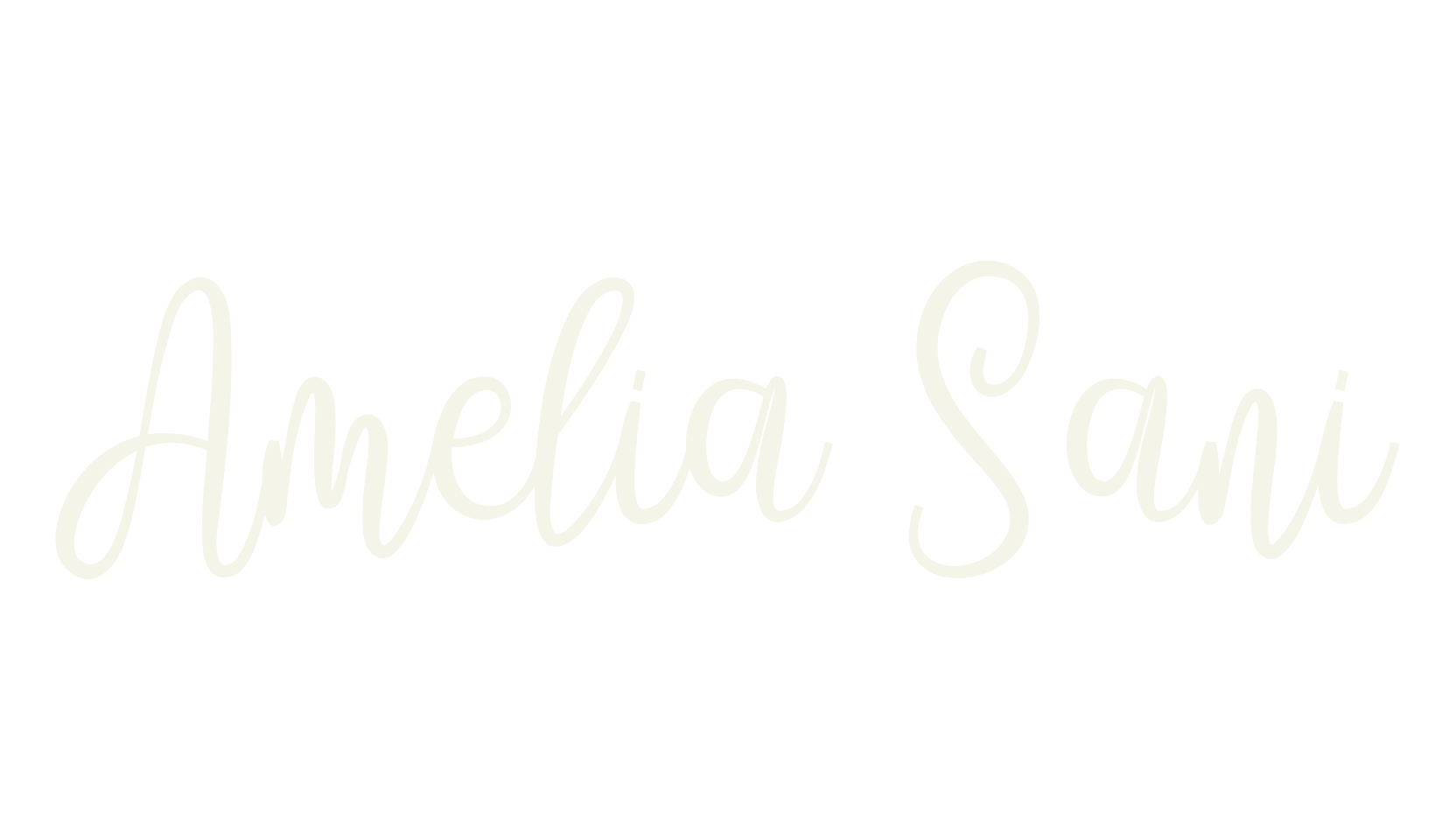 Amelia Sani, whimsical font preview