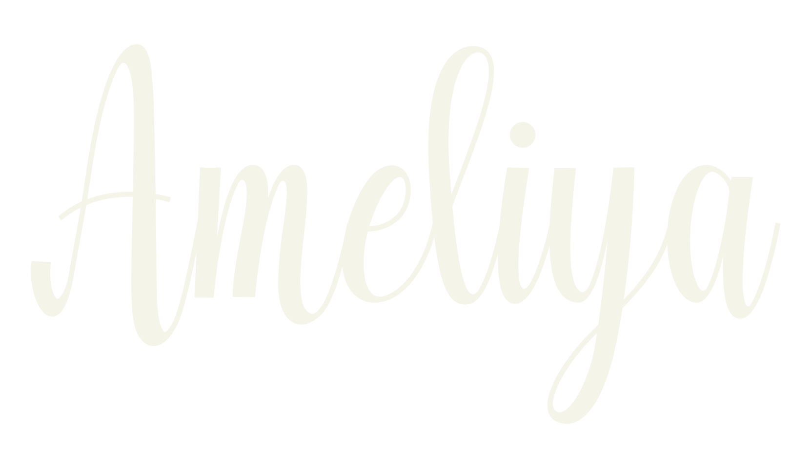 Ameliya, whimsical font preview