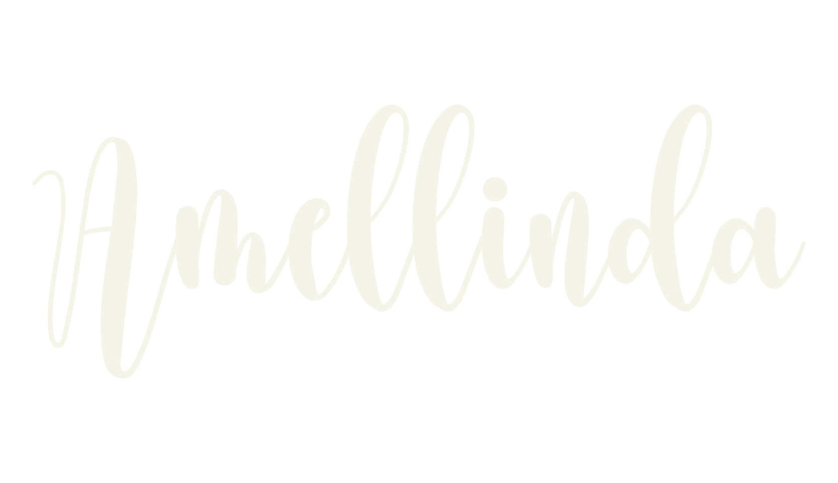 Amellinda, lettering font preview