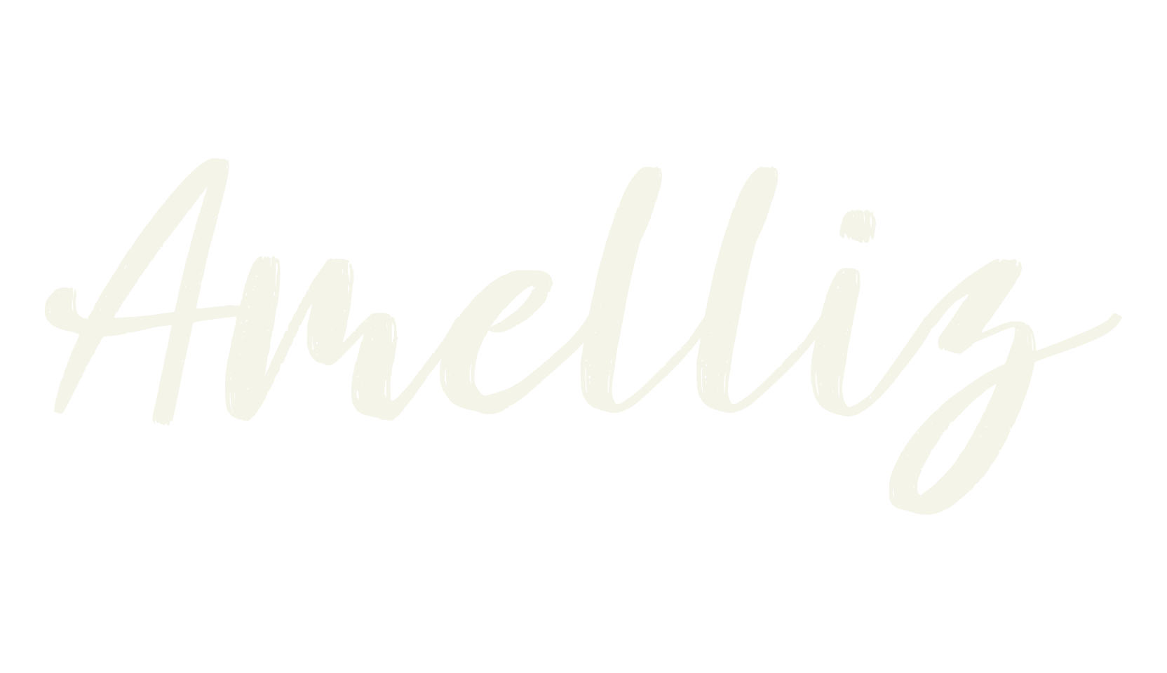Amelliz, calligraphy font preview