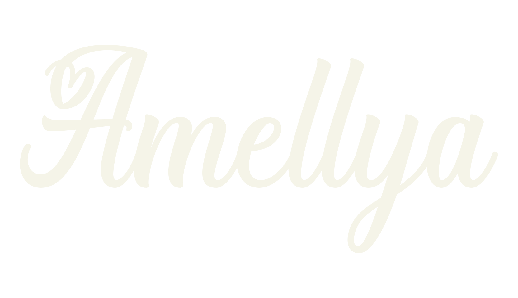Amellya, calligraphy font preview