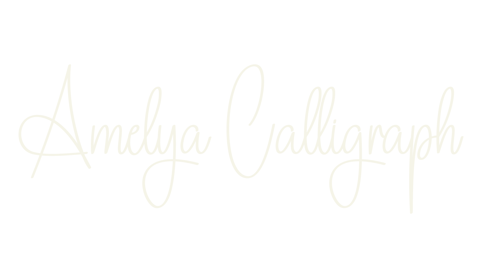 Amelya Calligraph, calligraphy font preview
