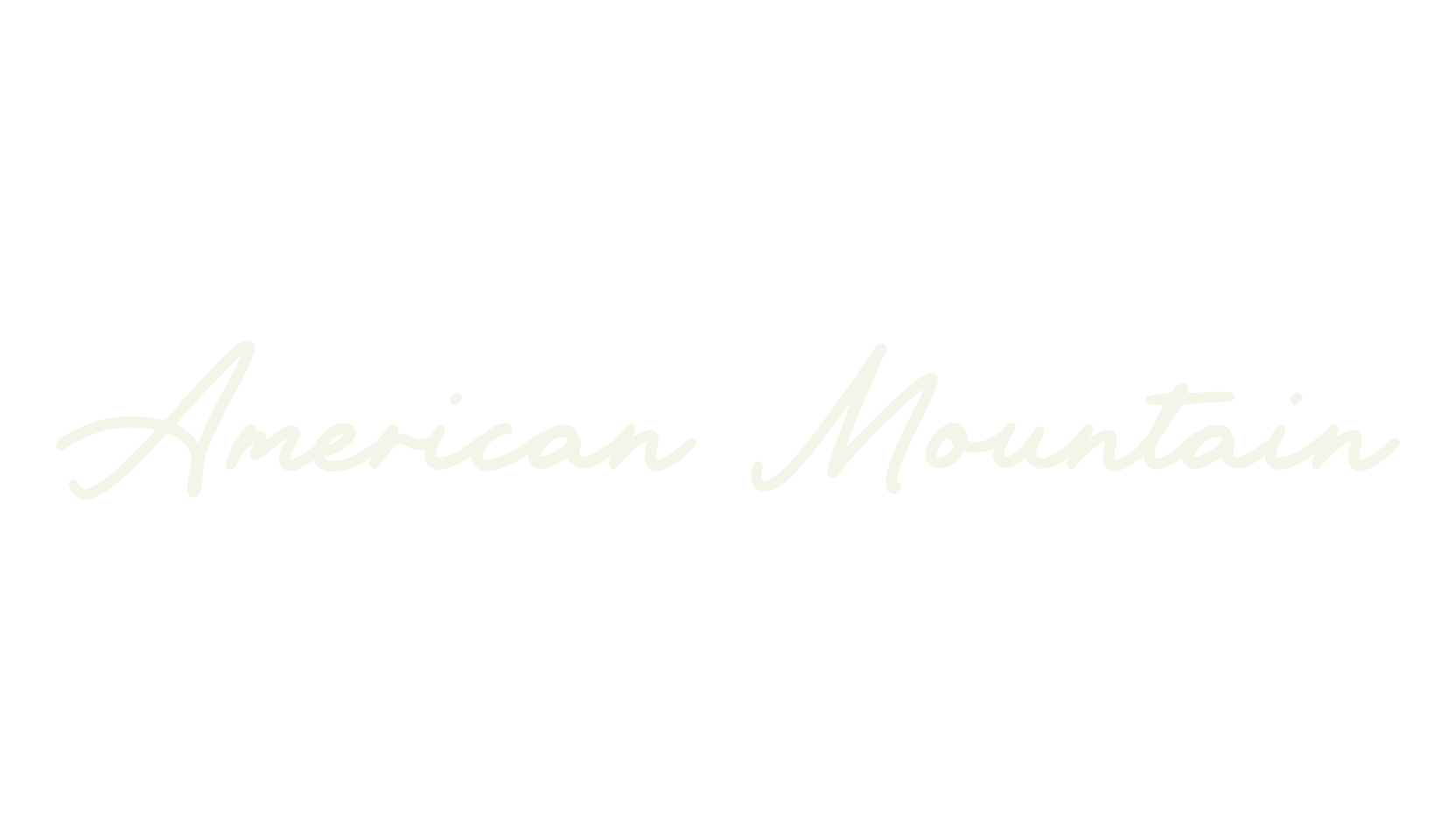 American Mountain, fancy font preview