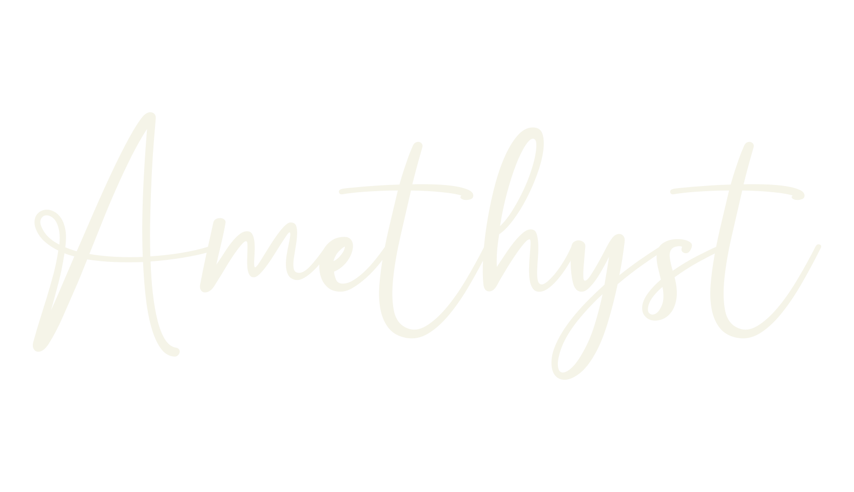 Amethyst, calligraphy font preview