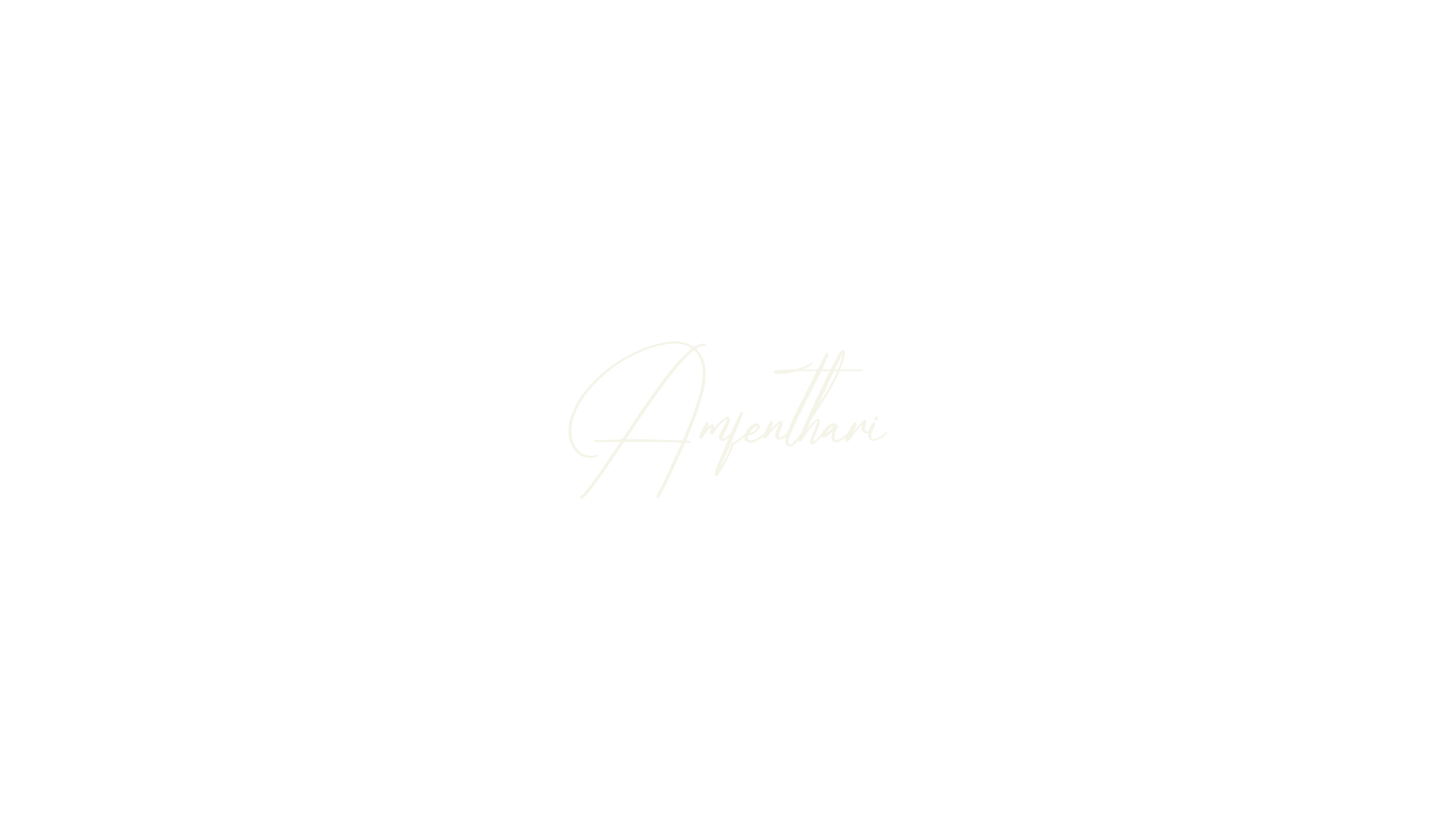 Amfenthari, script font preview