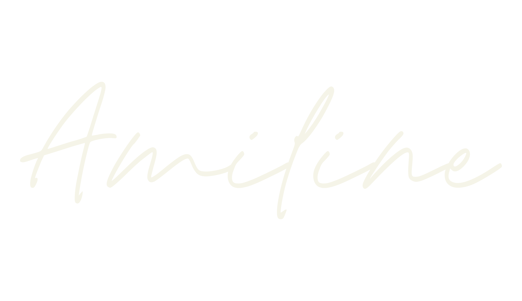 Amiline, pretty font preview