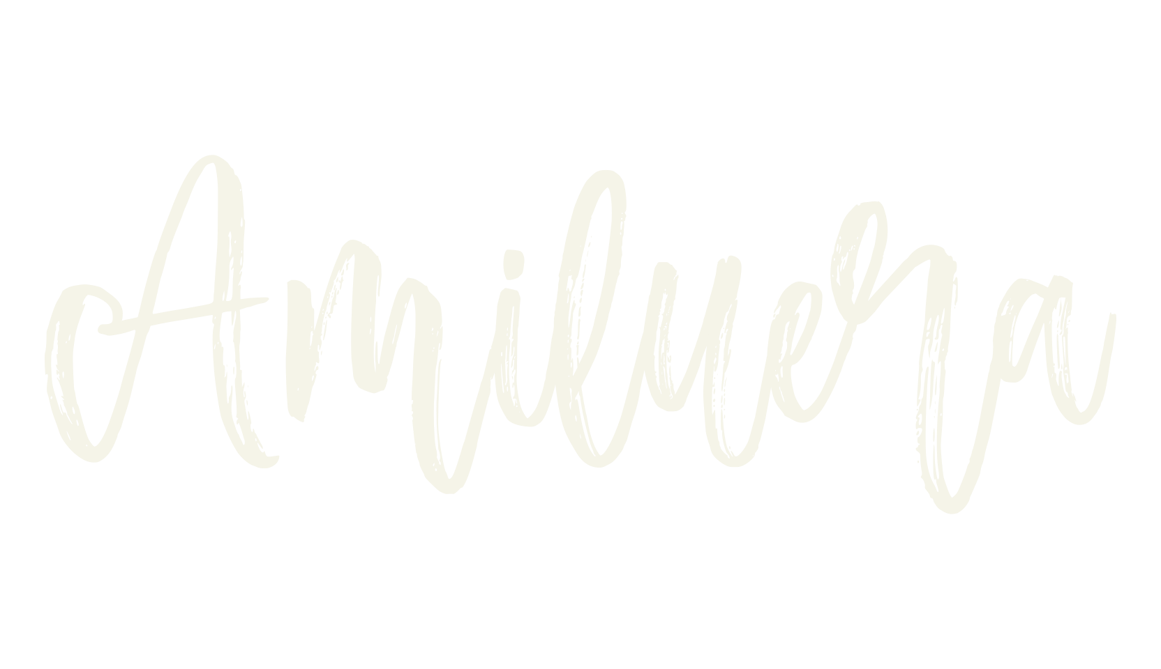 Amiluera, calligraphy font preview