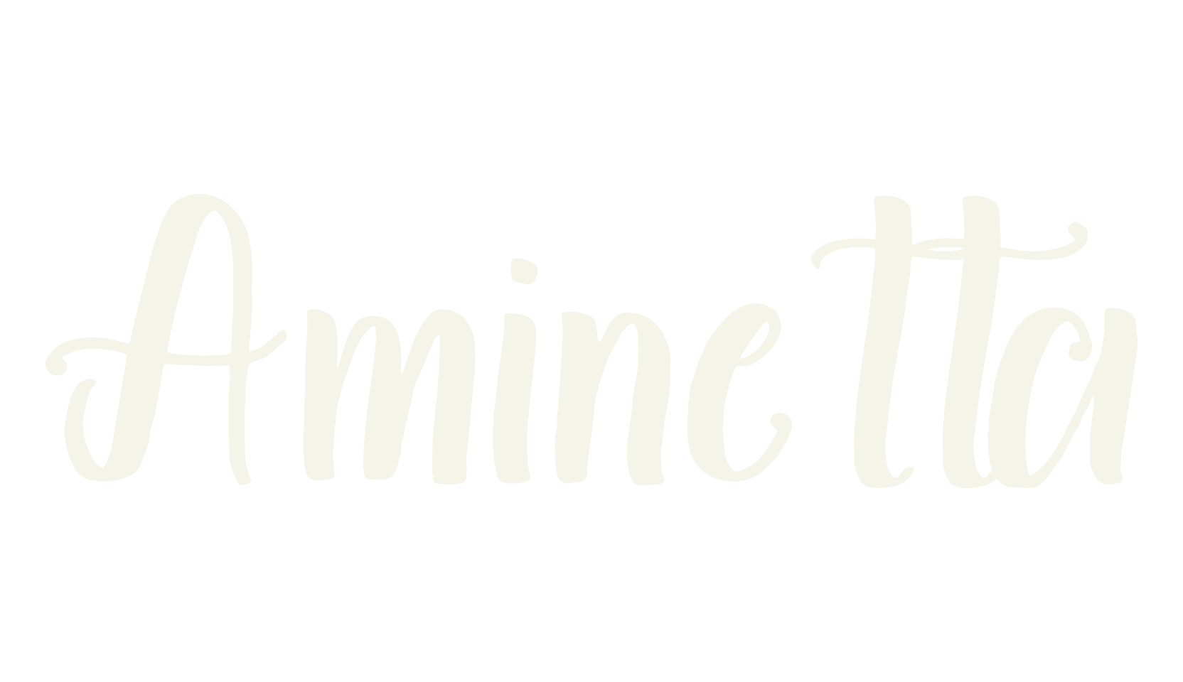 Aminetta, christmas font preview