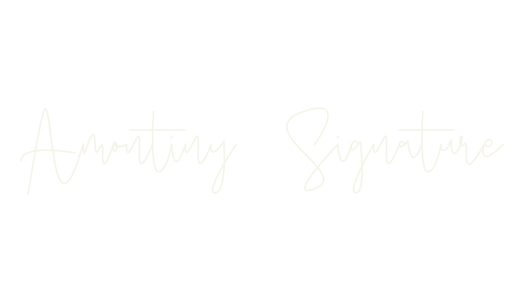 Amontiny Signature, wedding font preview