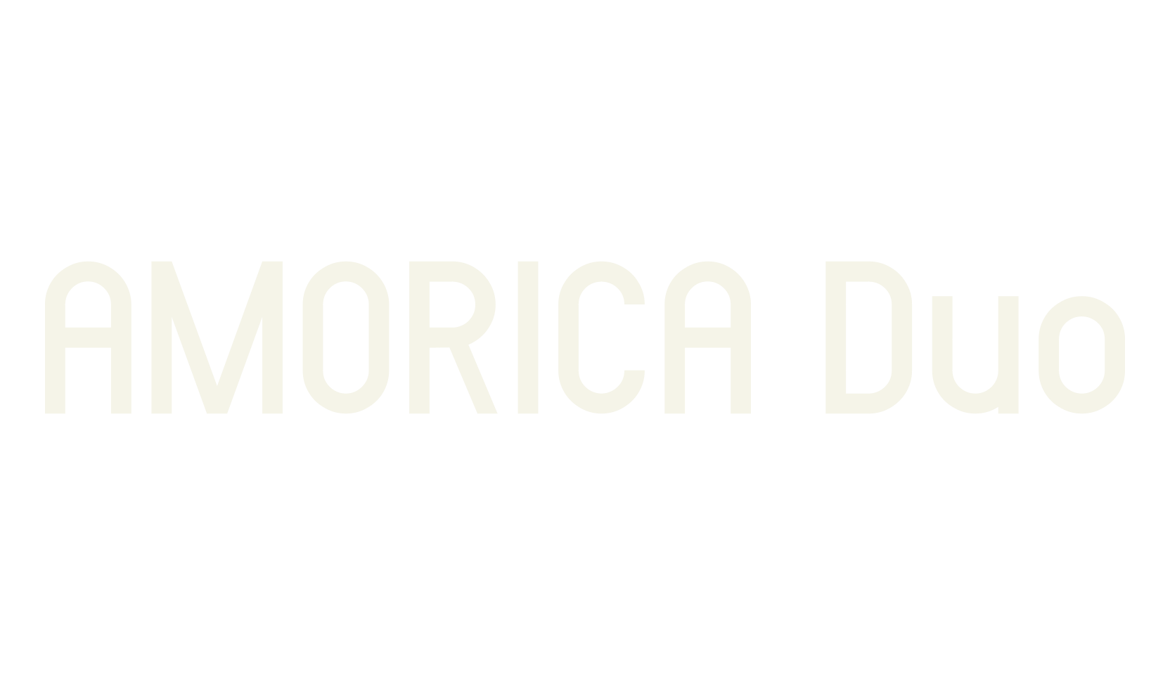 AMORICA Duo, real estate font preview