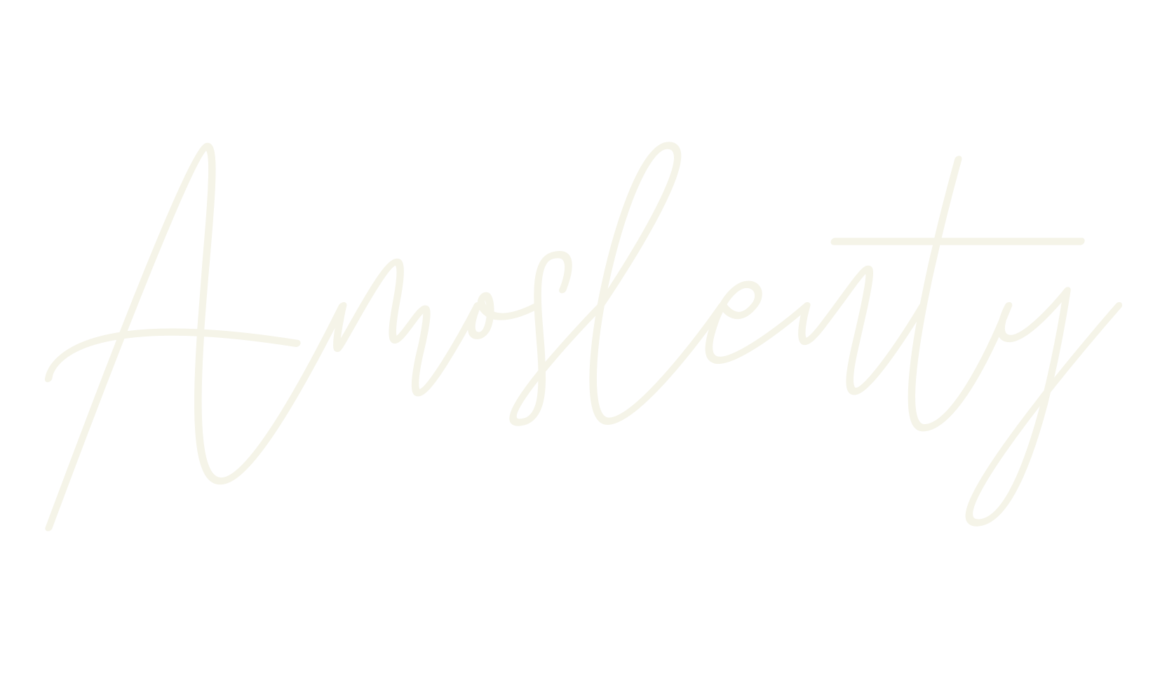 Amoslenty, thin font preview