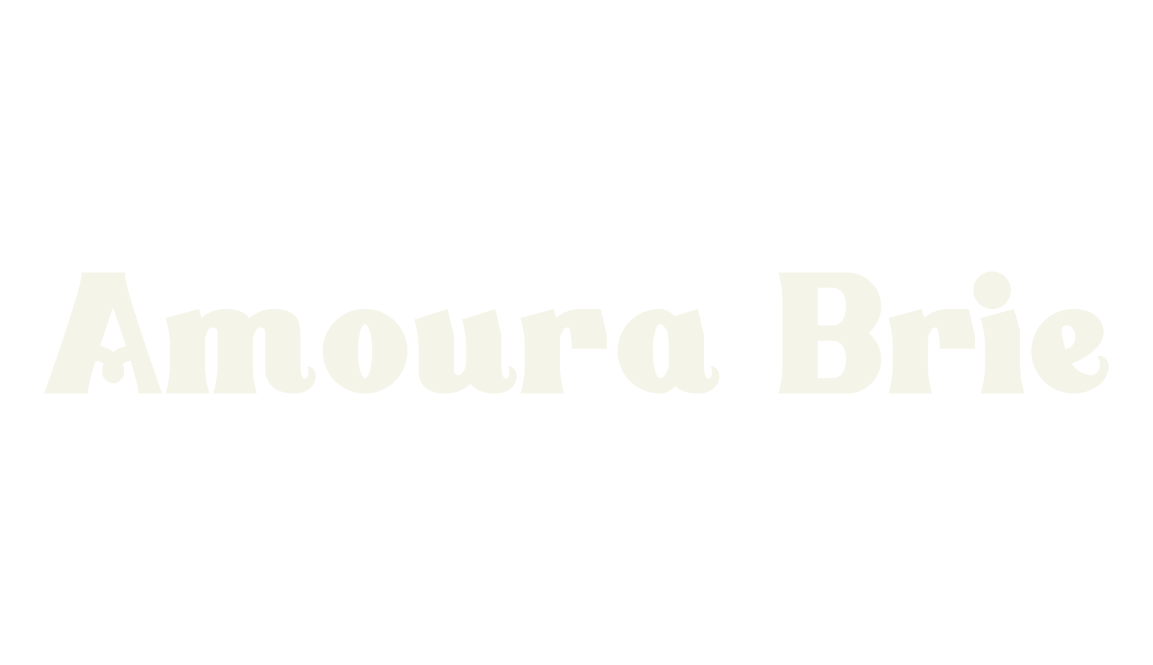 Amoura Brie, architect font preview