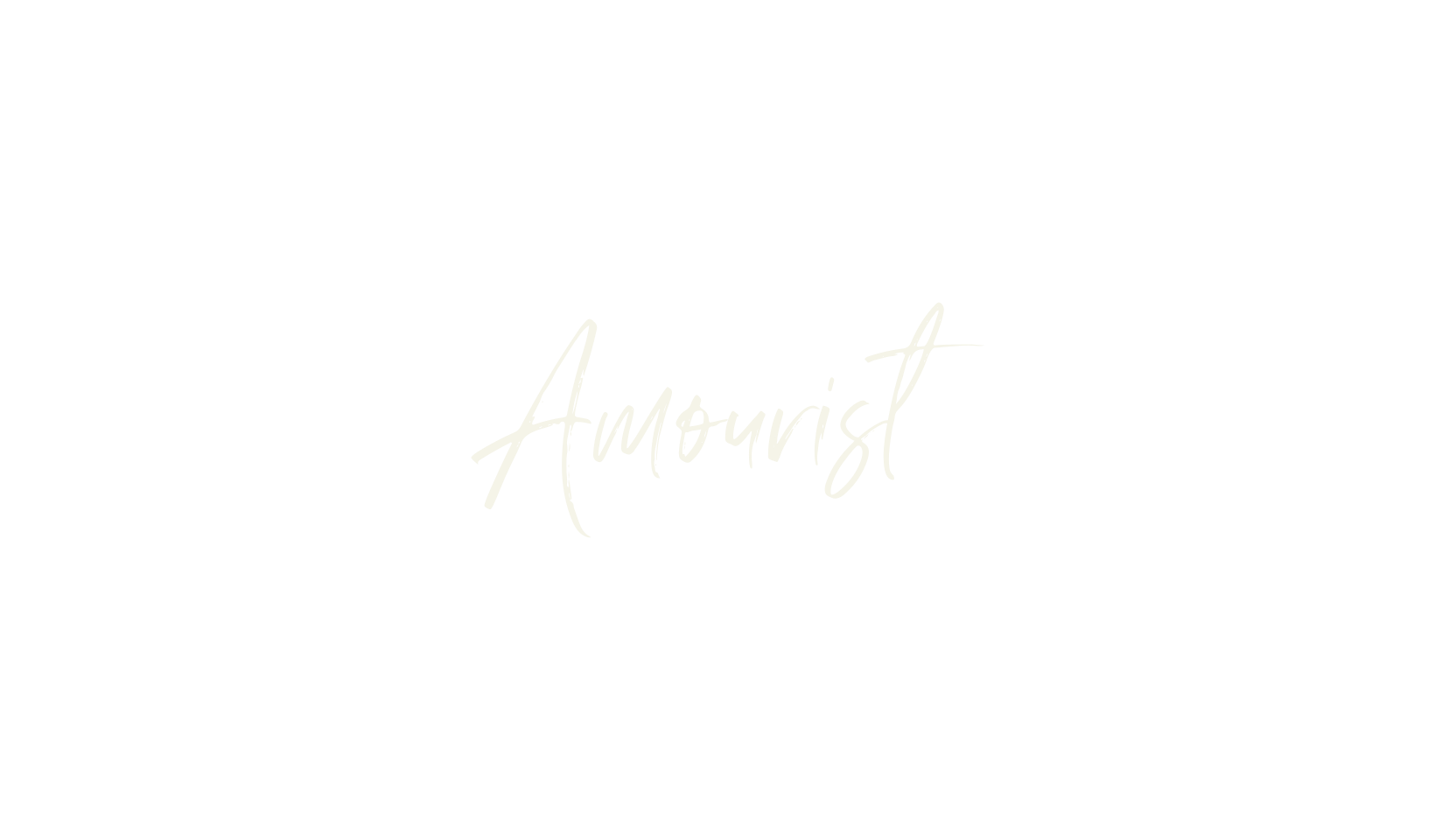 Amourist, script font preview