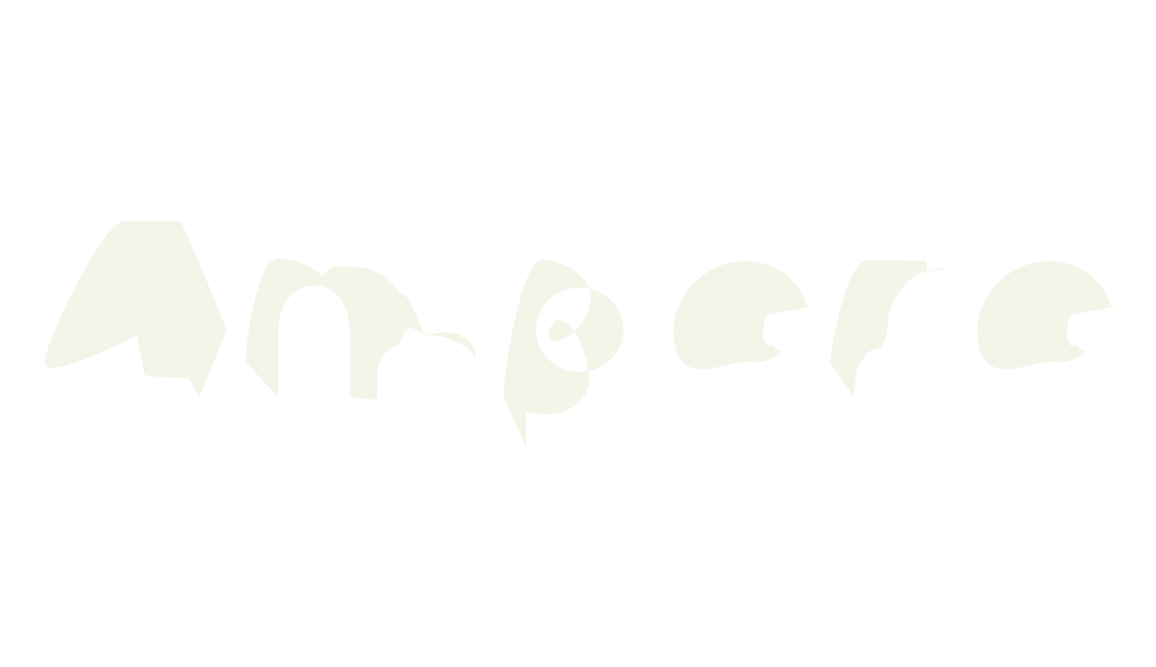 Ampere, sans font preview