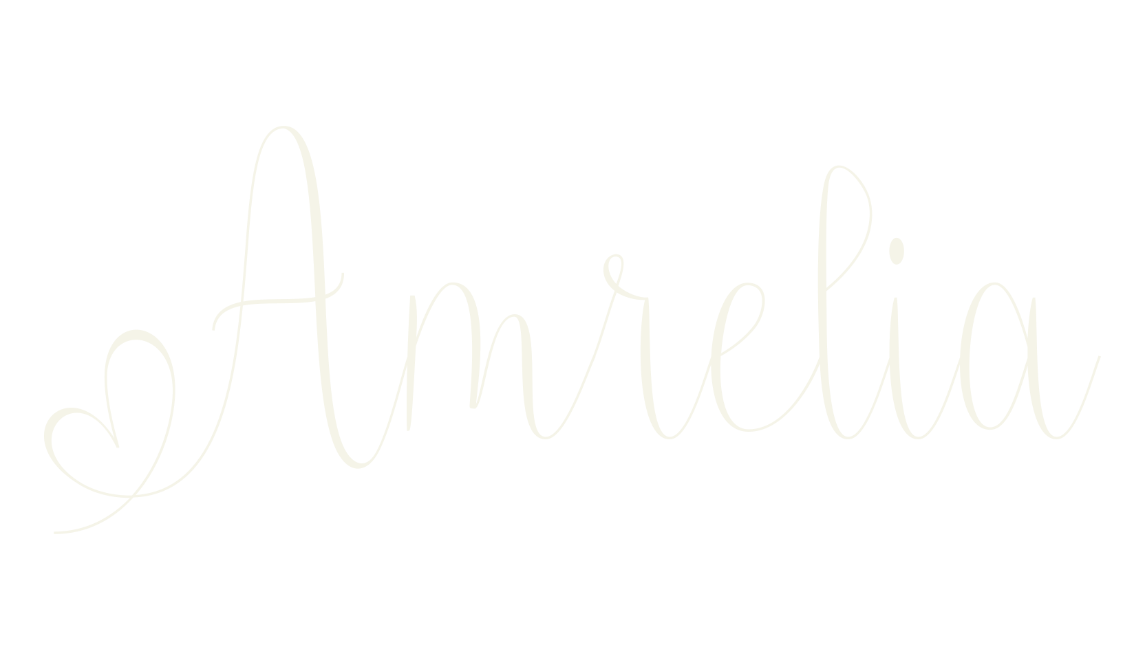 Amrelia, love font preview
