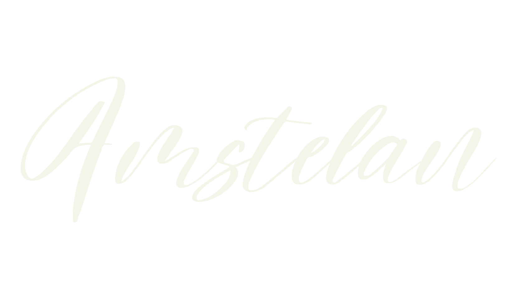 Amstelan, calligraphy font preview