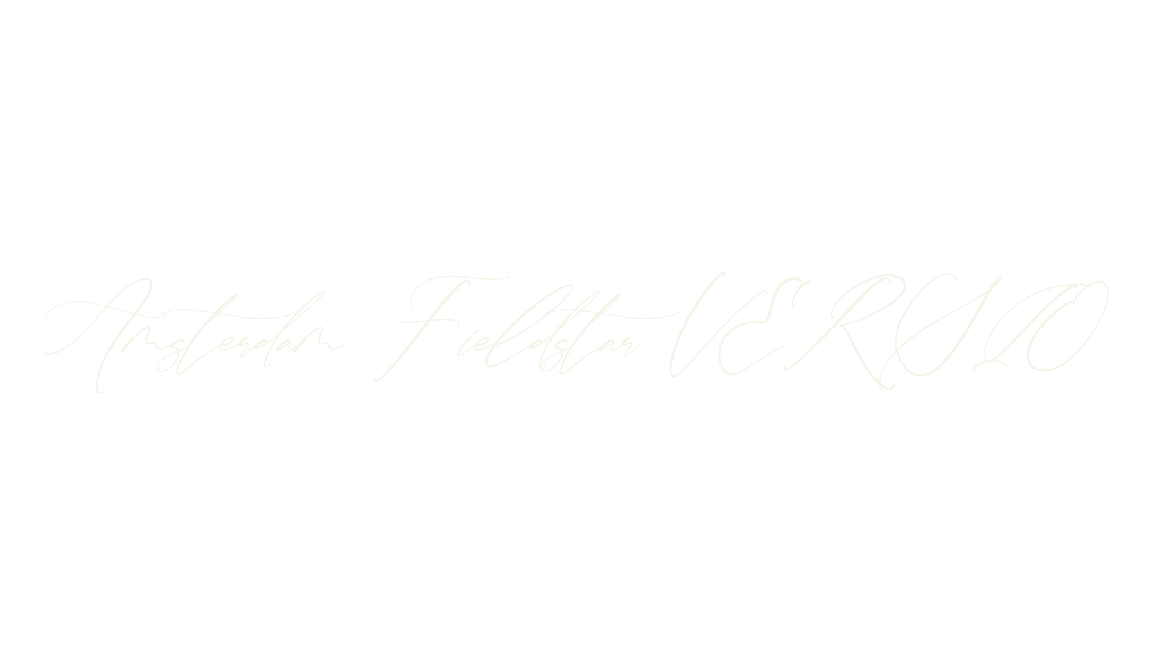 Amsterdam Fieldstar VERSIO, script font preview
