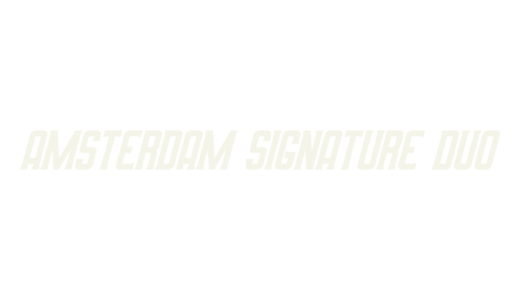 Amsterdam Signature Duo, serif font preview