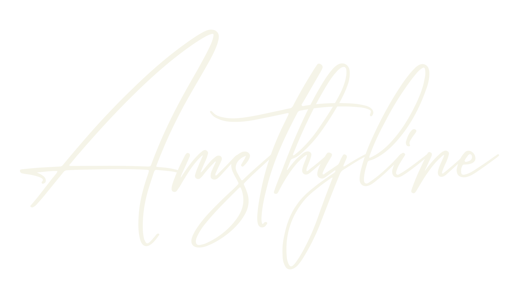 Amsthyline, procreate font preview