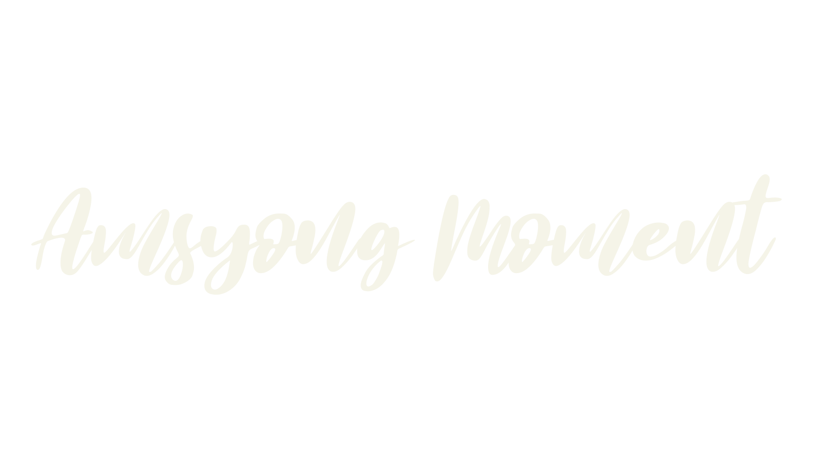 Amsyong Moment, hand lettering font preview