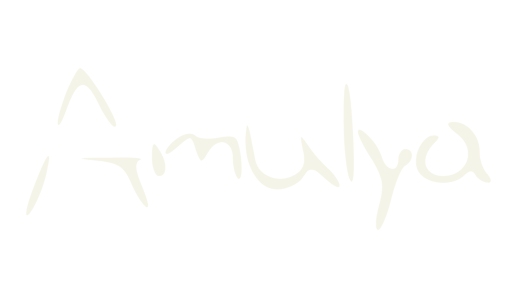 Amulya, handwriting font preview