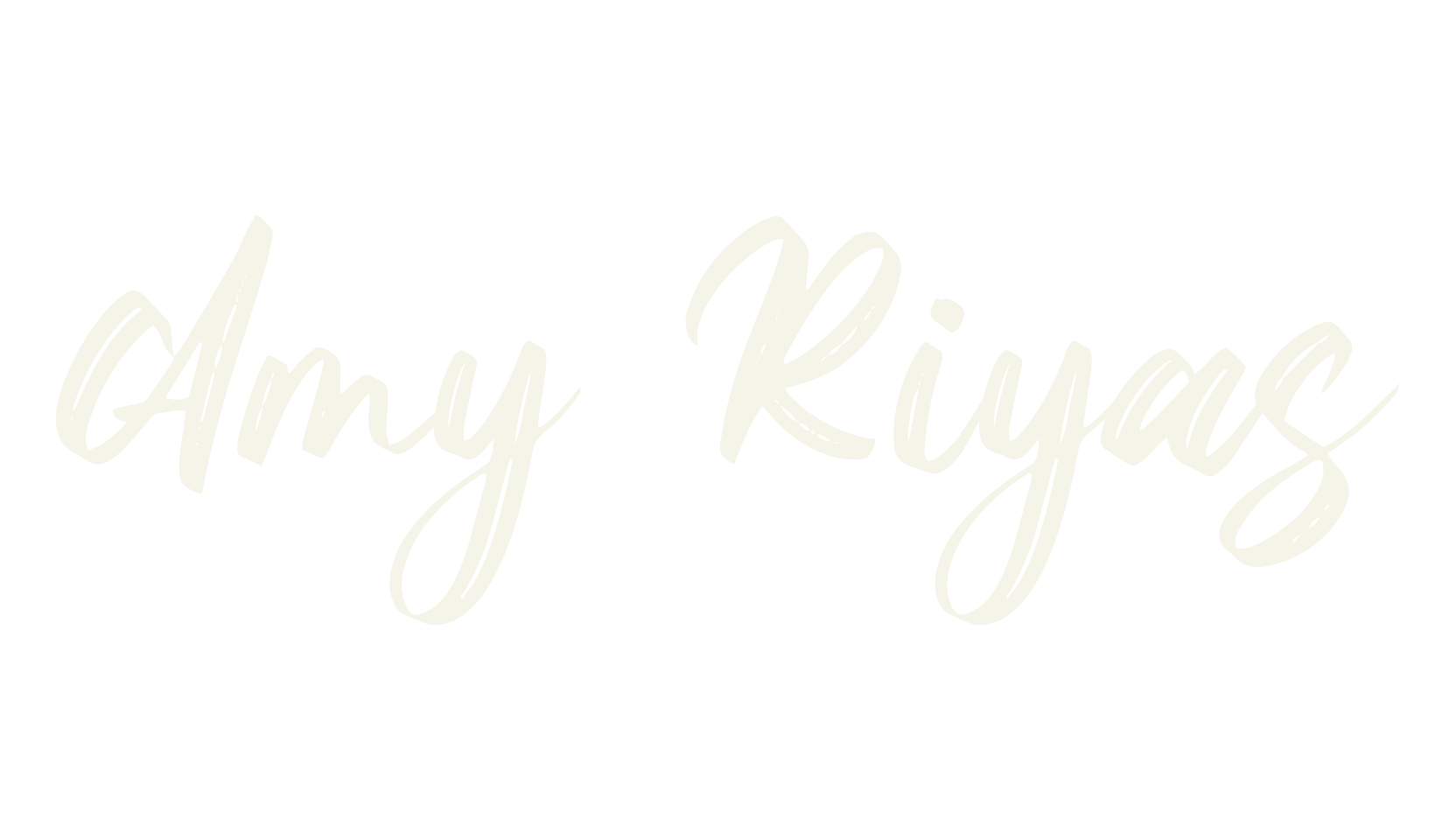 Amy Riyas, bold font preview