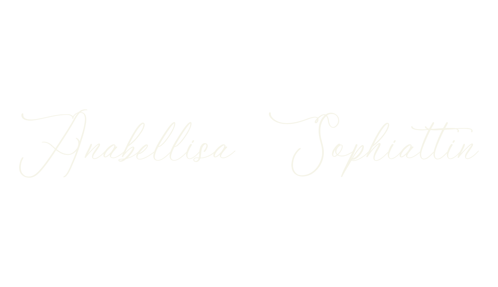 Anabellisa Sophiattin, script font preview