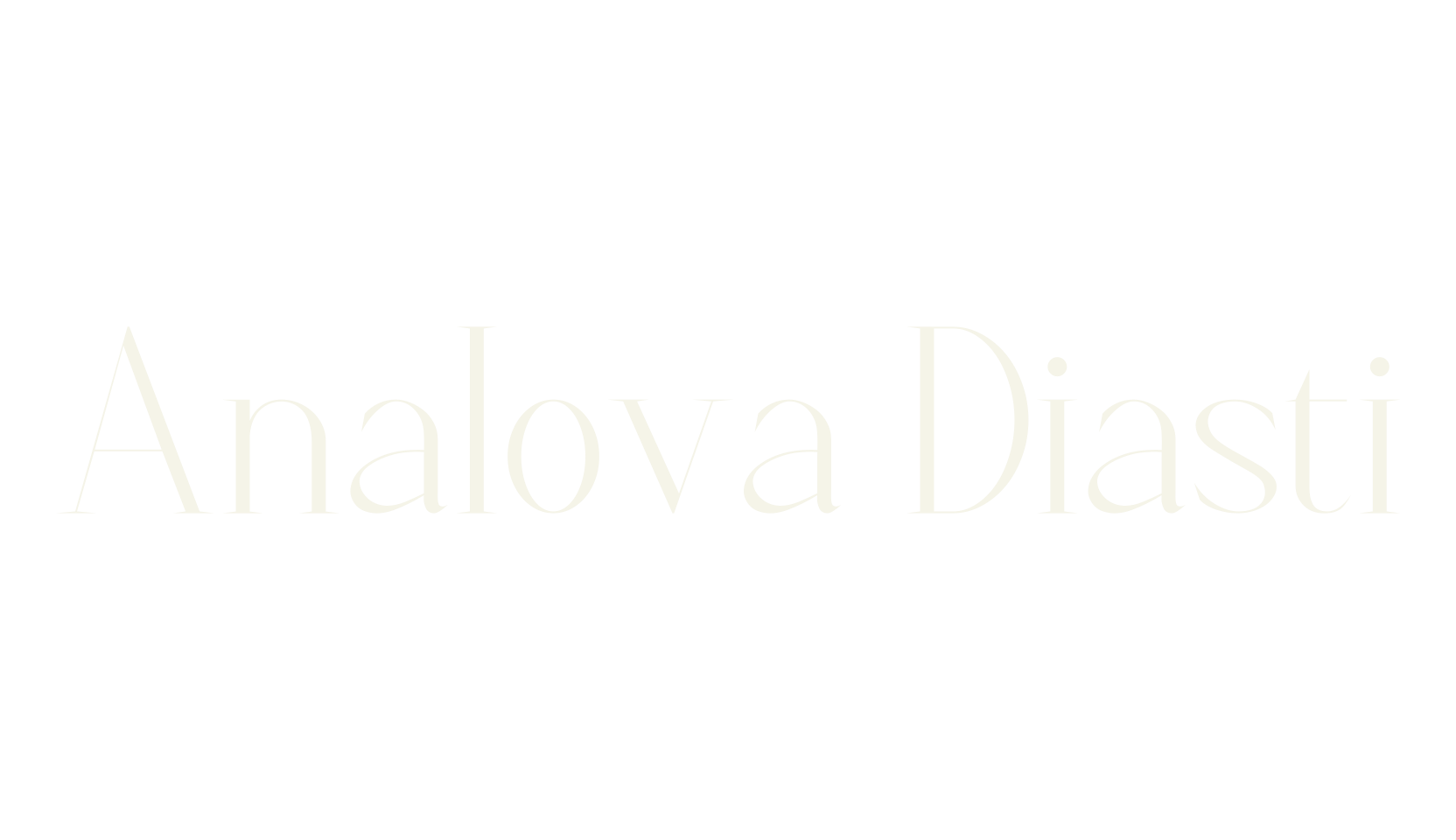 Analova Diasti, love font preview