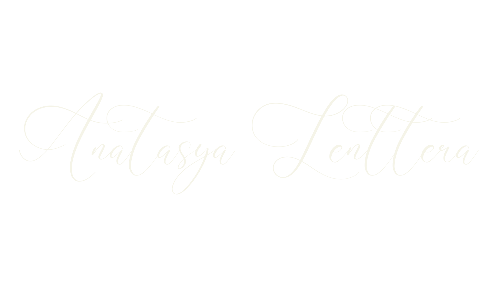 Anatasya Lenttera, script font preview