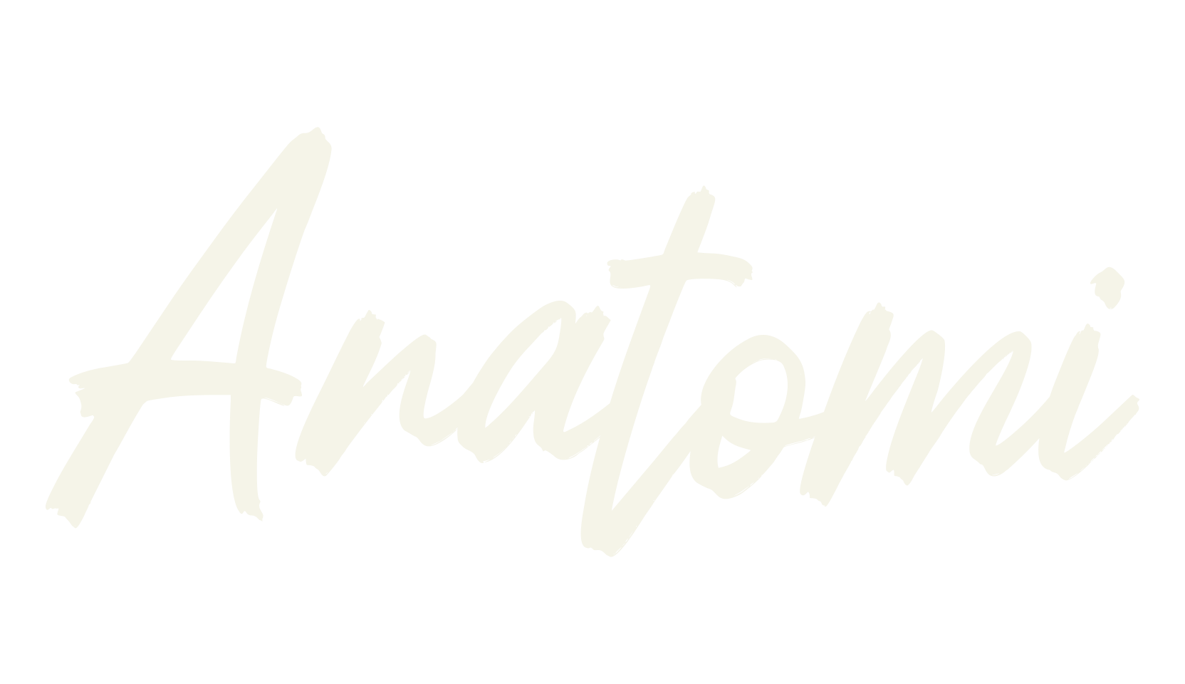 Anatomi, brush font preview
