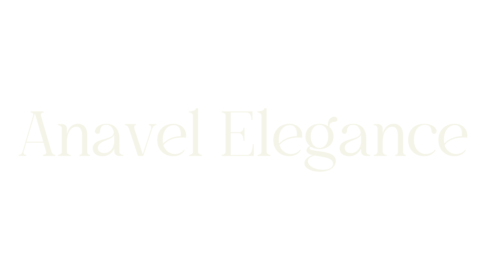 Anavel Elegance, script font preview