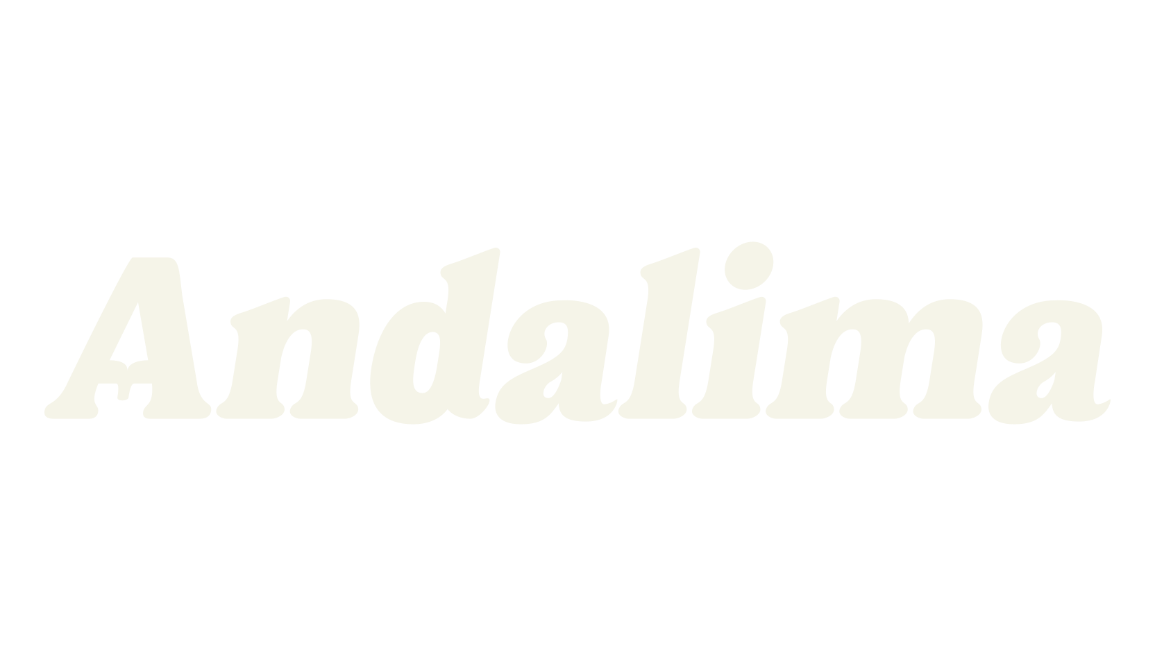 Andalima, sans serif font preview
