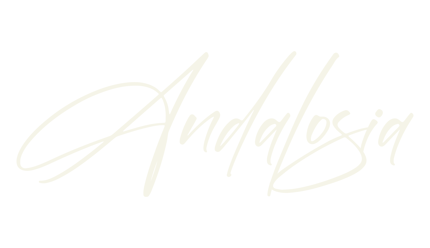 Andalosia, script font preview