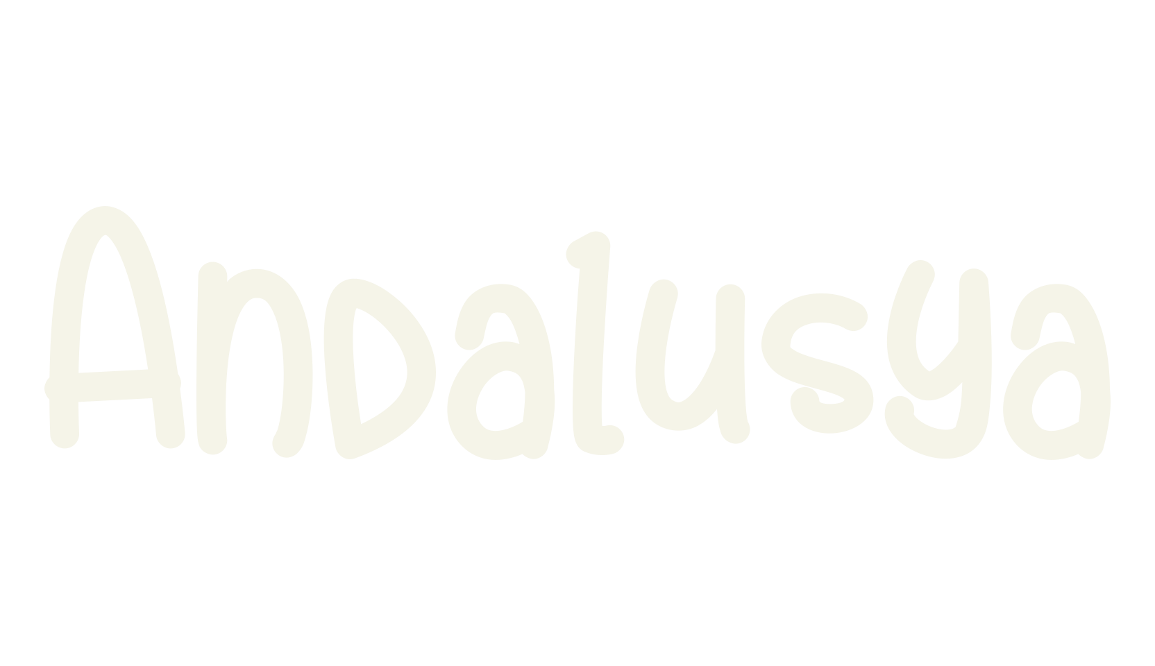 Andalusya, doodles font preview