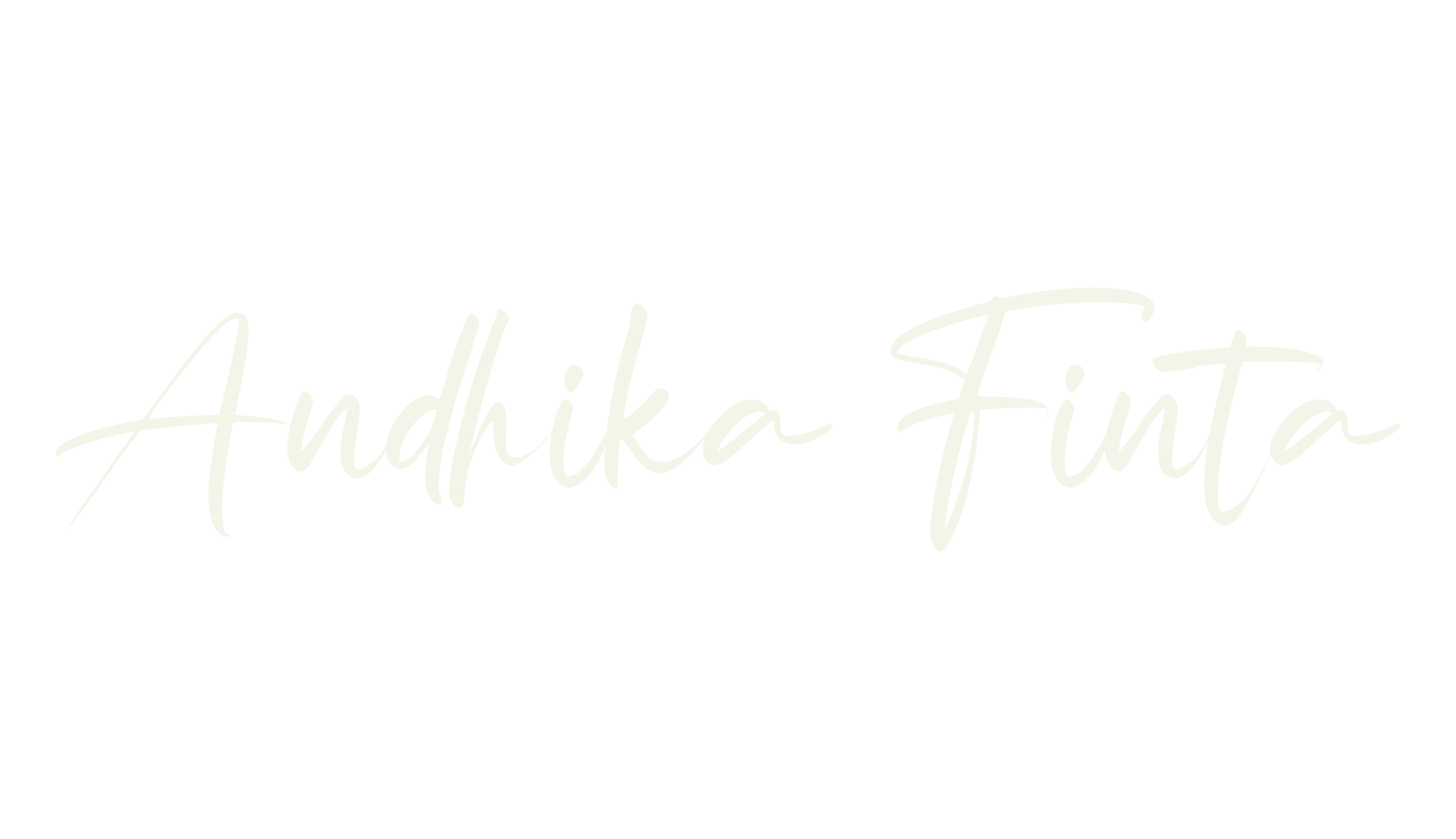 Andhika Finta, whimsical font preview