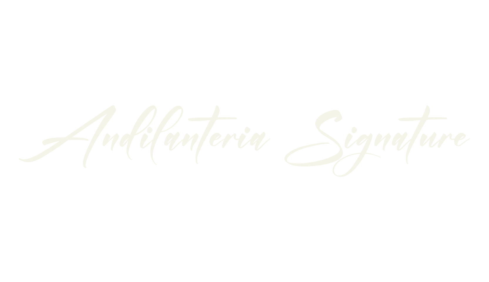 Andilanteria Signature, script font preview