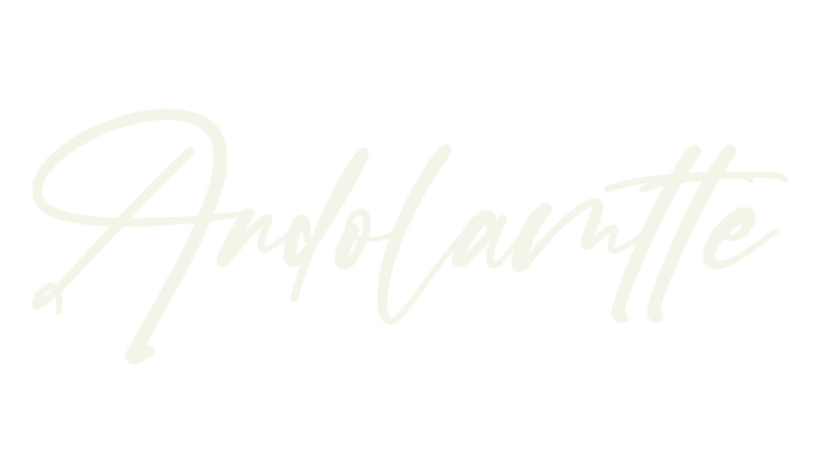 Andolamtte, script font preview