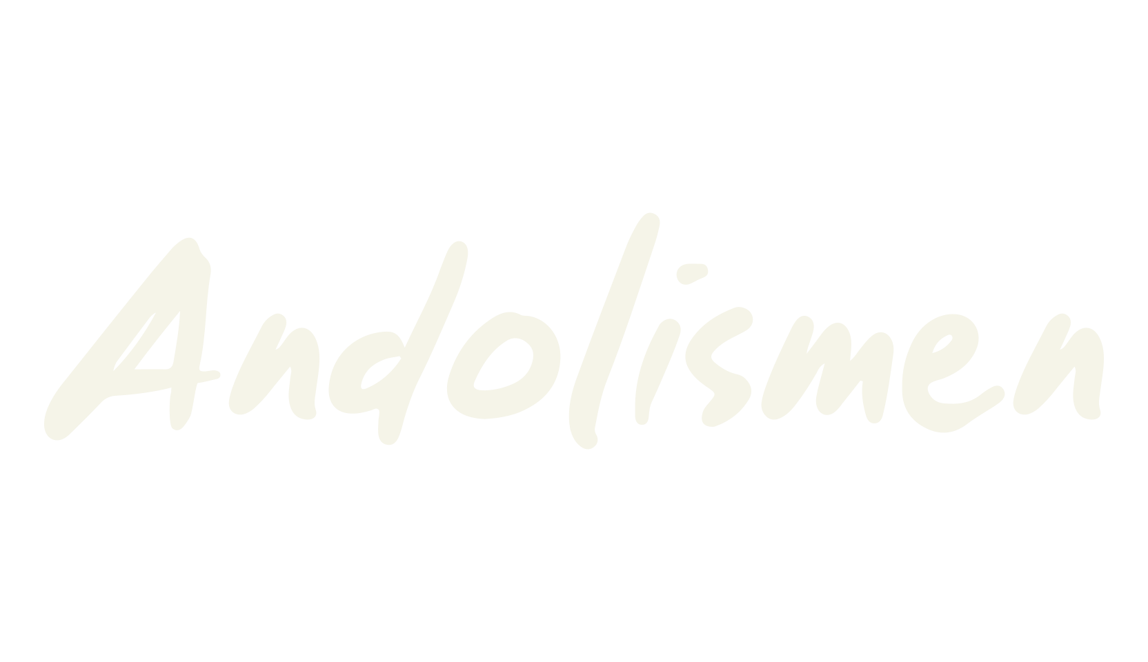 Andolismen, handwriting font preview
