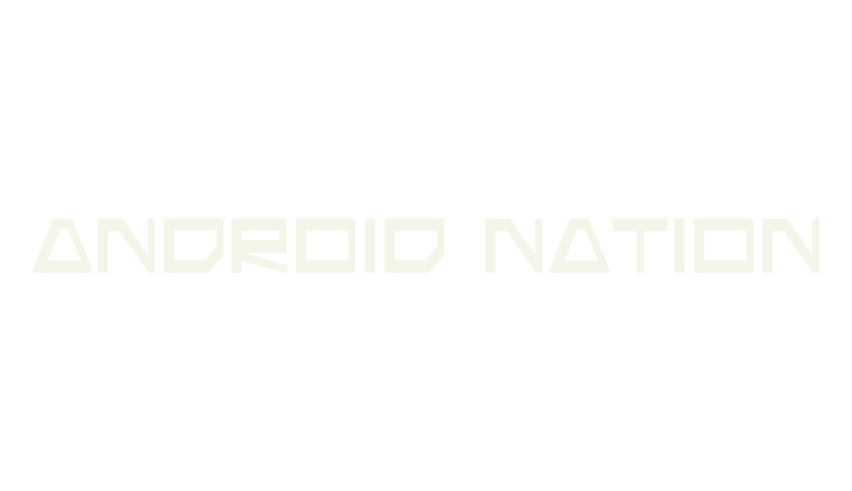 Android Nation, display market font preview